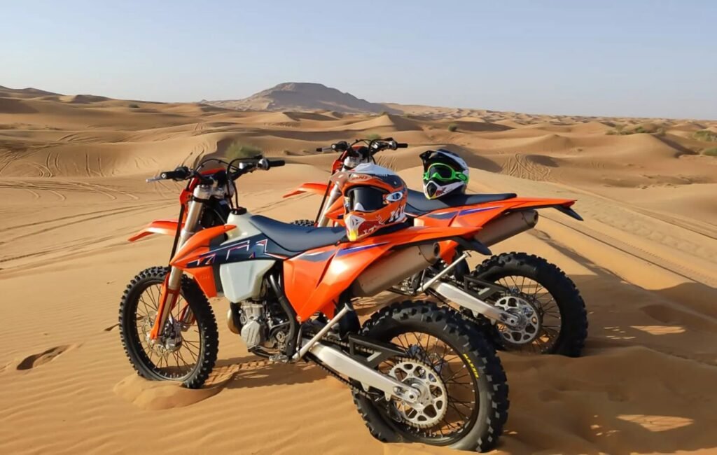 KTM Safari High-performance KTM Safari bike for thrill-seekers