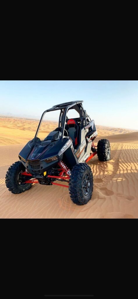 Polaris Buggy Safari - Single Seat desert safari ideal for solo desert adventures. Easy to handle and full of excitement.