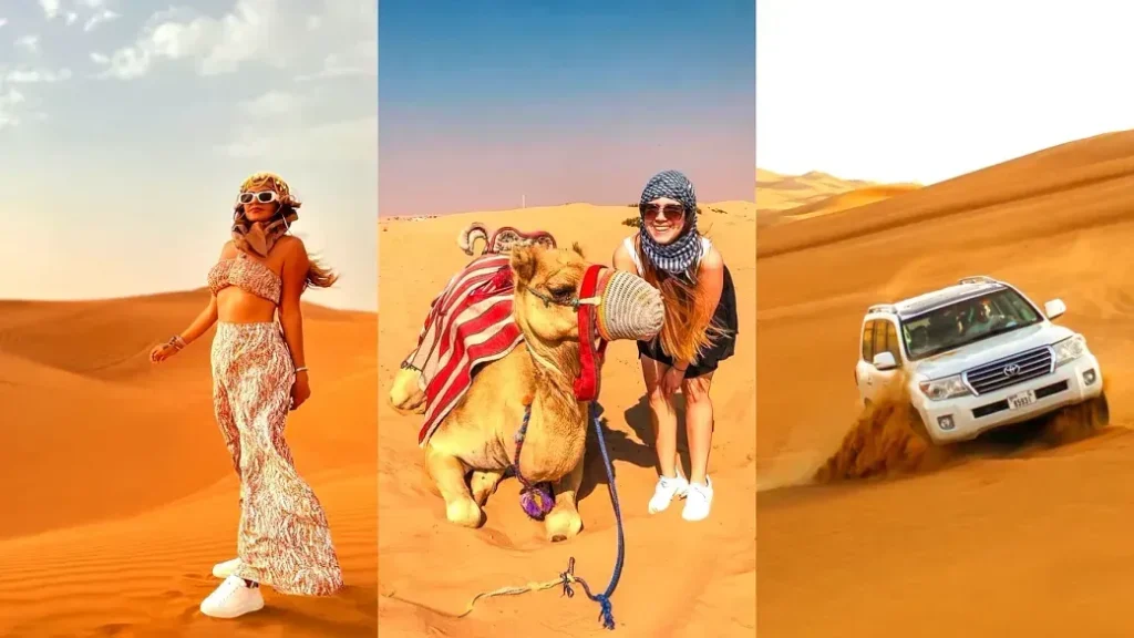 Evening Desert Safari in Dubai with pickup and drop-off Evening Desert Safari in Dubai with pickup and drop-off